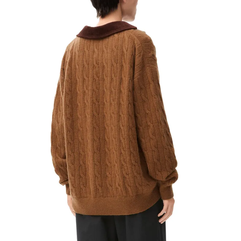 LOEWE V Neck Relaxed Fit Jumper-3