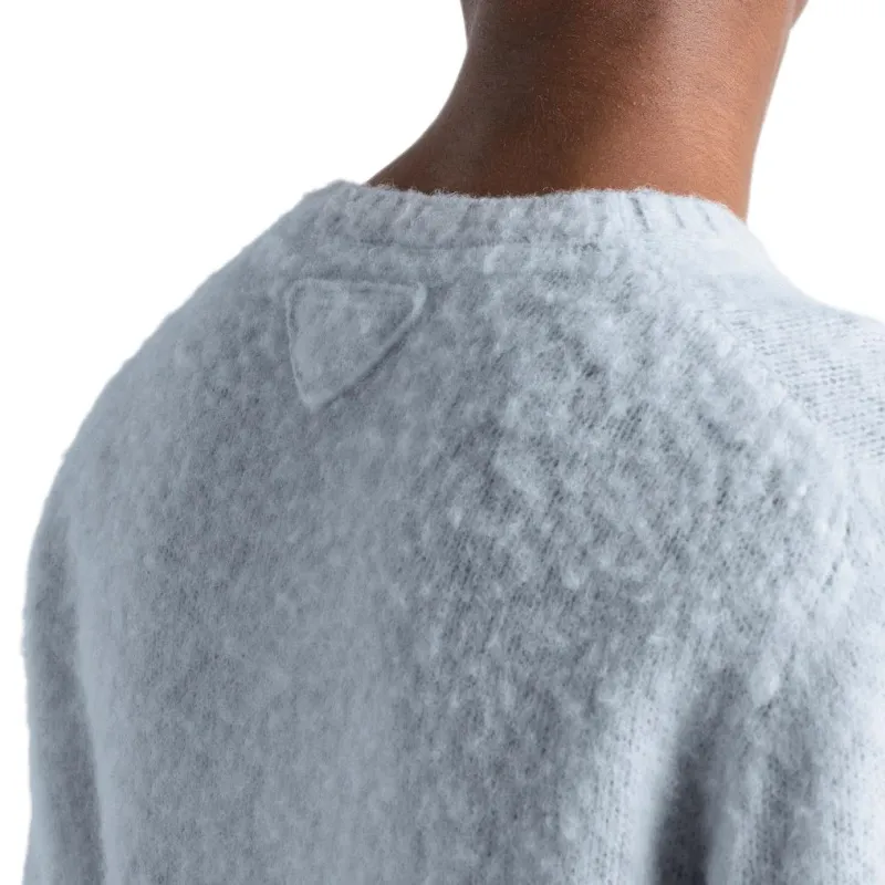 PRADA Long Sleeved Crewneck Jumper-4