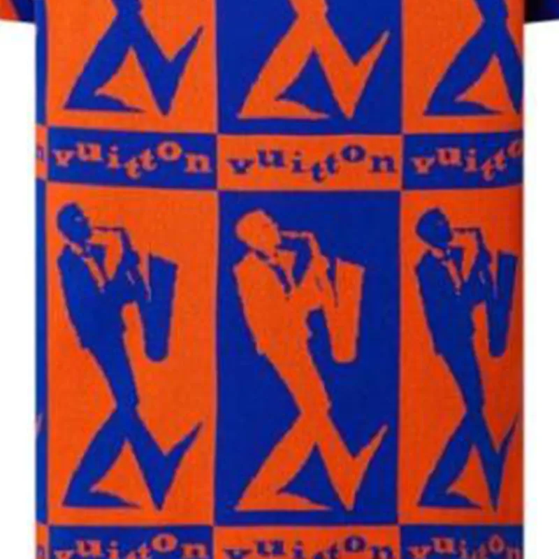 LOUIS VUITTON SS23 T Shirt Men's Orange-3