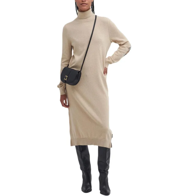 BARBOUR FW24 Long-Sleeved Dresses Women's Yellow-2
