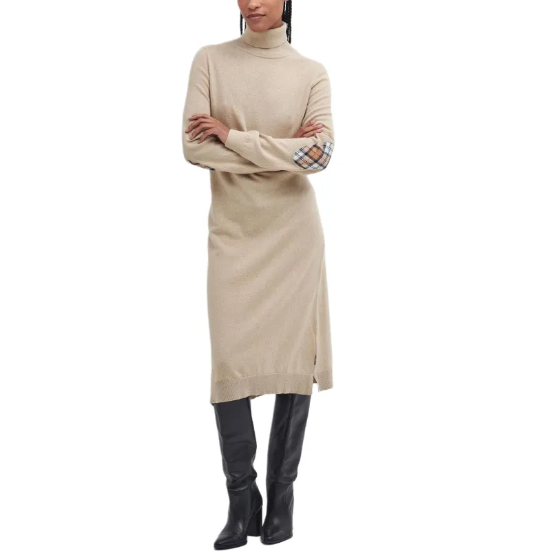 BARBOUR FW24 Long-Sleeved Dresses Women's Yellow-1