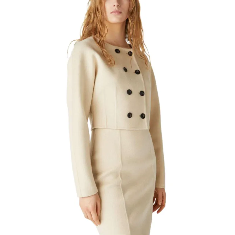 Loro Piana FW24 Jackets Coats Women's Cream-3