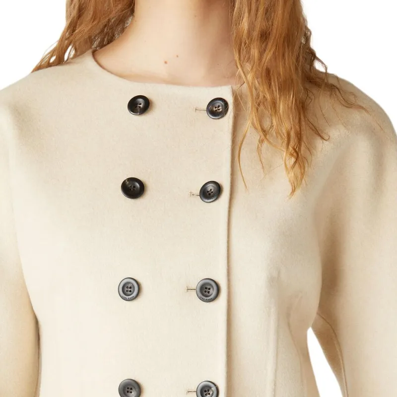 Loro Piana FW24 Jackets Coats Women's Cream-5