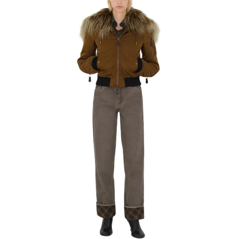 Burberry Padded Bomber Jacket-1