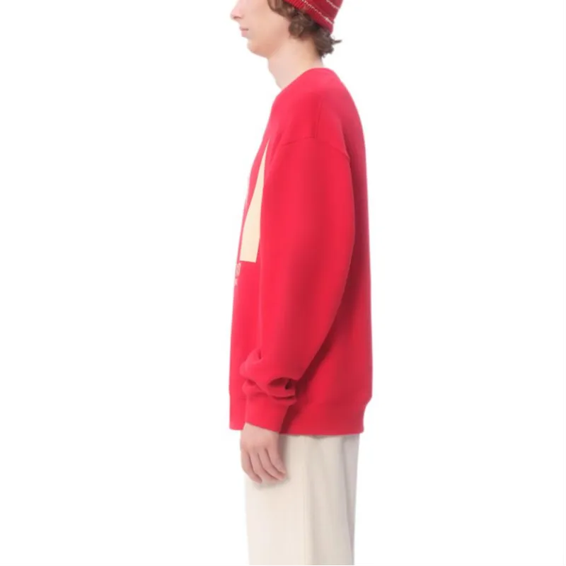 Valentino Chez Valentino Printed Crewneck Sweatshirt-4
