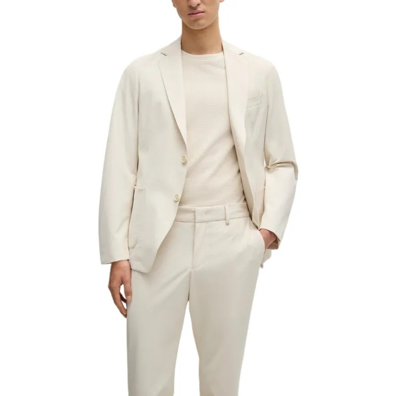 HUGO BOSS FW24 Casual Pants Men's White-4