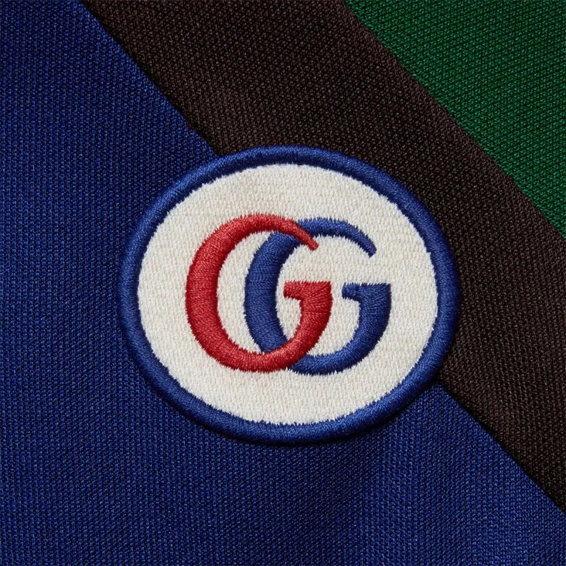 GUCCI SS22 Long Sleeved Dress Women's Blue-5