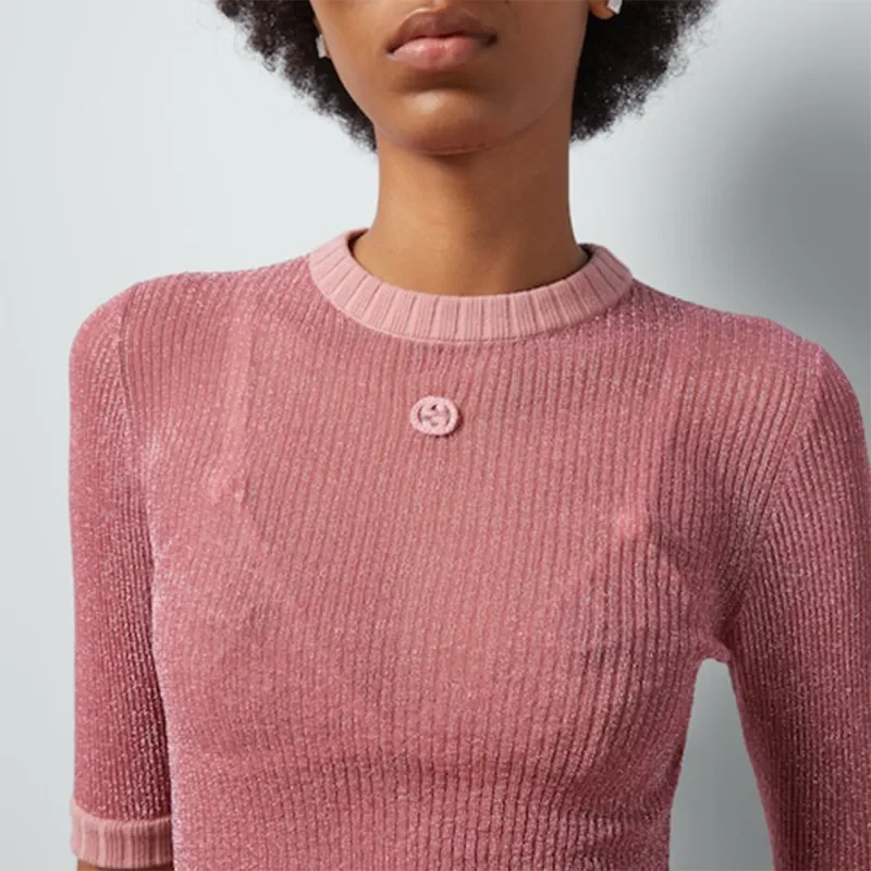 GUCCI Sweaters Women's Pink-4