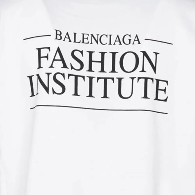 Balenciaga T Shirt 'White/Black'-6