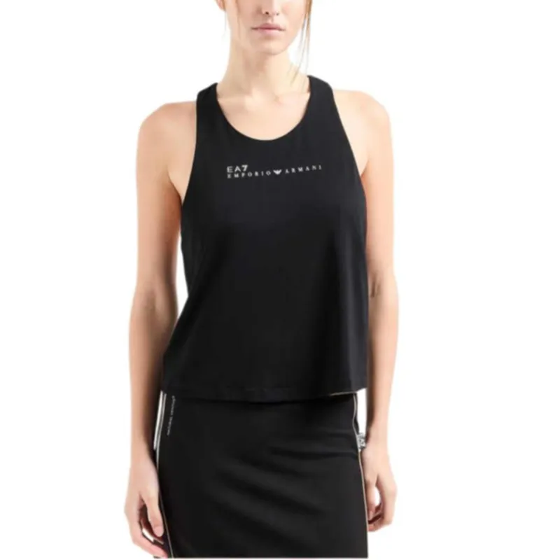 EMPORIO ARMANI EA7 SS25 Tank Top Women's Black-2