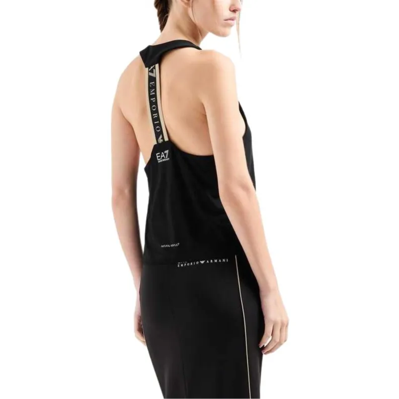 EMPORIO ARMANI EA7 SS25 Tank Top Women's Black-3