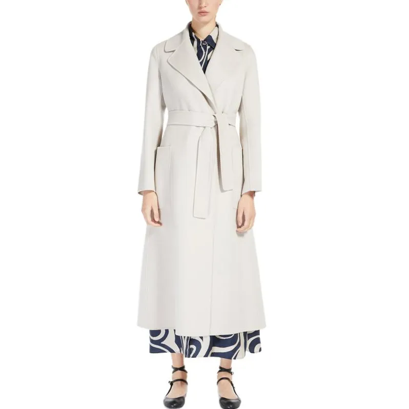 MaxMara Coats Women's Beige Yellow-2