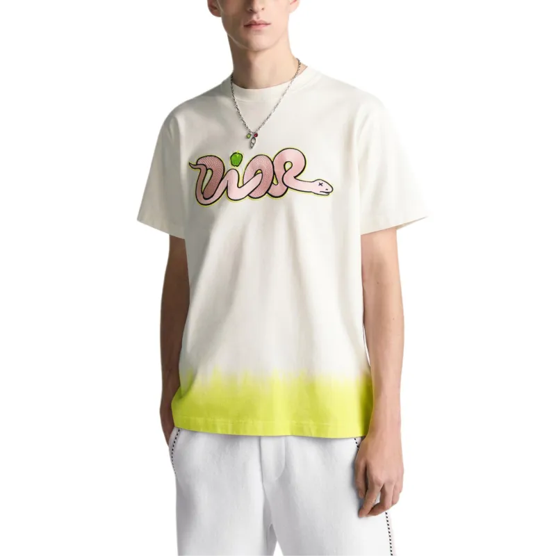 DIOR X Kaws Relaxed Fit T shirt-3