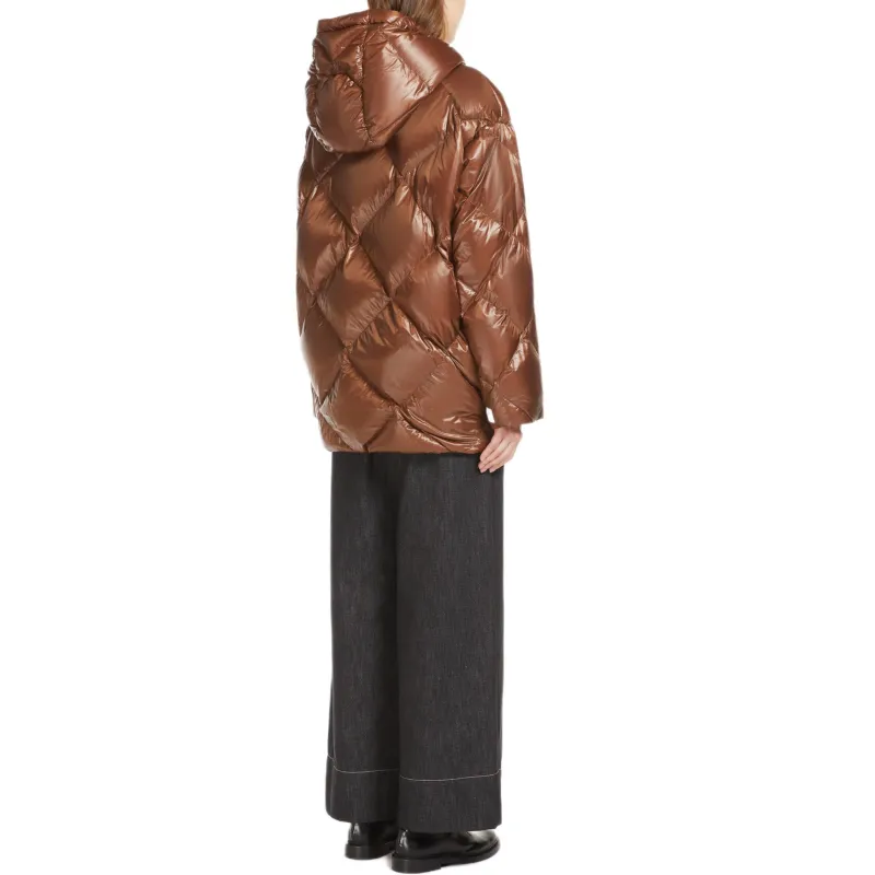 MaxMara Padded Hooded Jacket-3