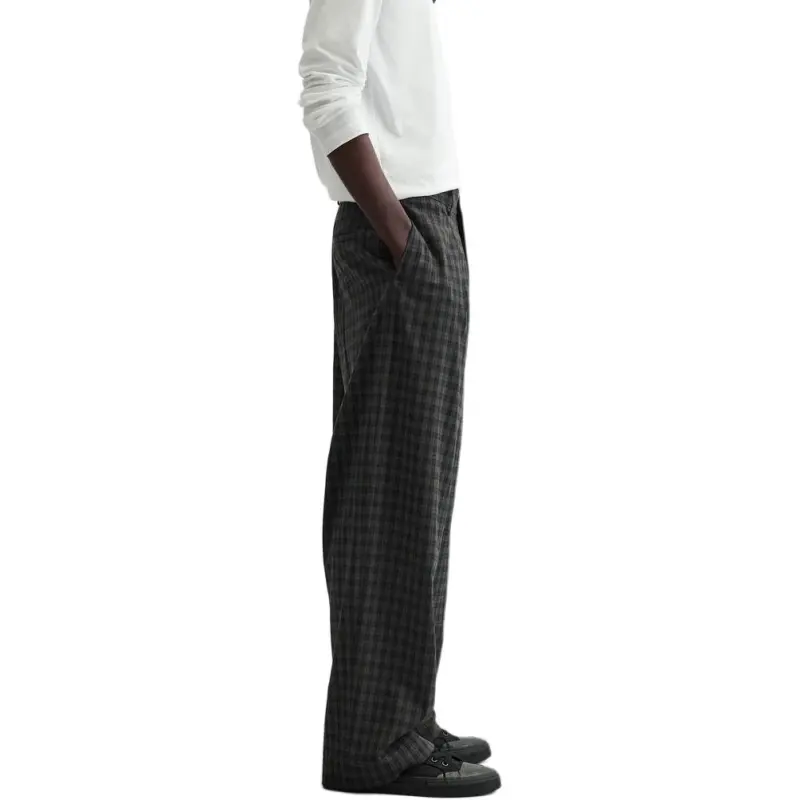 ZARA Casual Pants Men Black-5