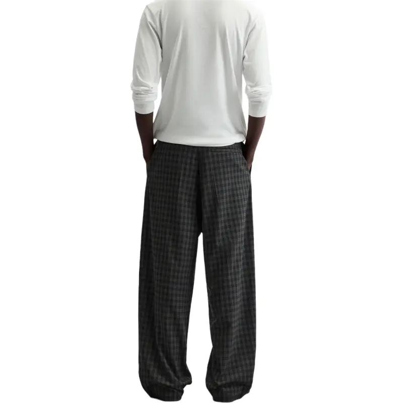 ZARA Casual Pants Men Black-2
