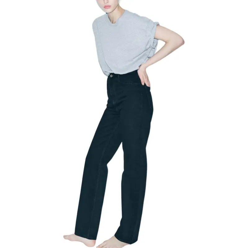 ZARA ZW Series Jeans Women's Black-3