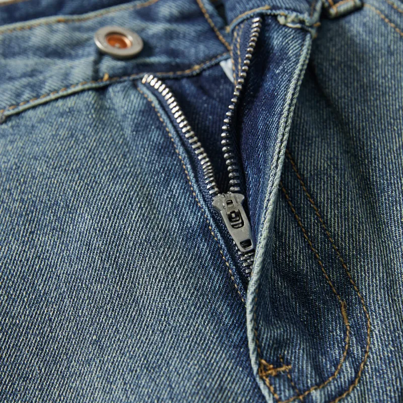 Yiwen Jeans Unisex Light Blue-4