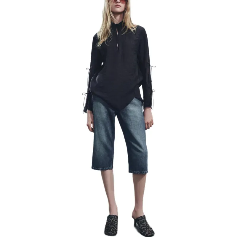ZARA Shirts Women's Black-3
