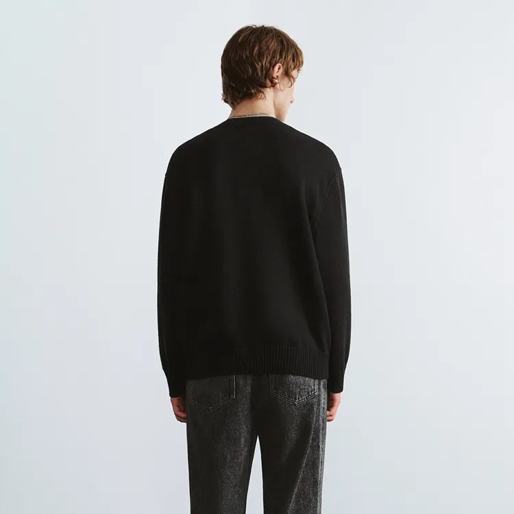 URBAN REVIVO Knitwear Men's Black-2
