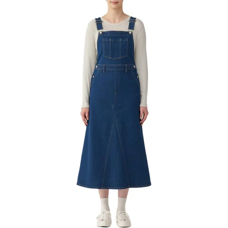 MUJI Sleeveless Dresses Women's-5