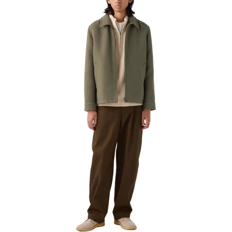 UNIQLO Jackets Men Khaki-2
