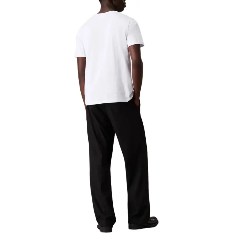 CALVIN KLEIN T Shirt Europe Version Men's Bright White-2