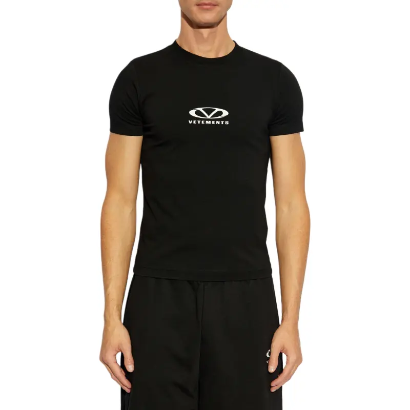 Vetements Logo print Cotton T shirt-1