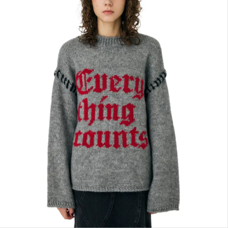 MOUSSY Sweaters Women's Gray-1