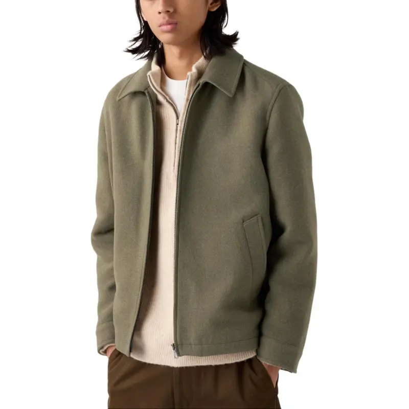 UNIQLO Jackets Men Khaki-1