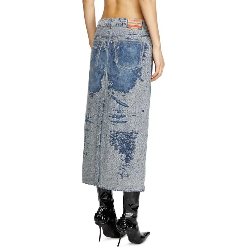 DIESEL De Skye S Maxi Skirt-2
