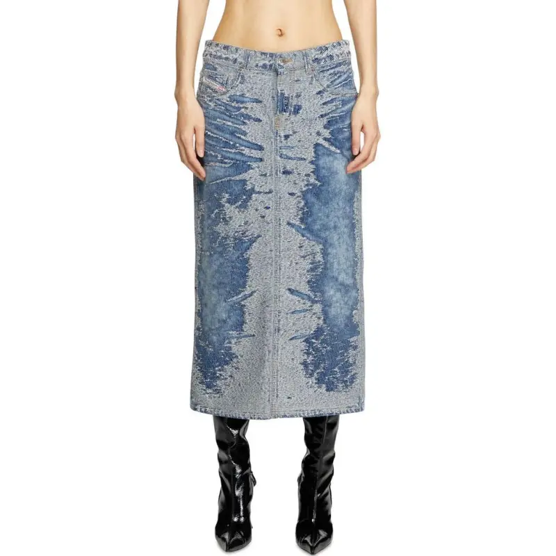 DIESEL De Skye S Maxi Skirt-1