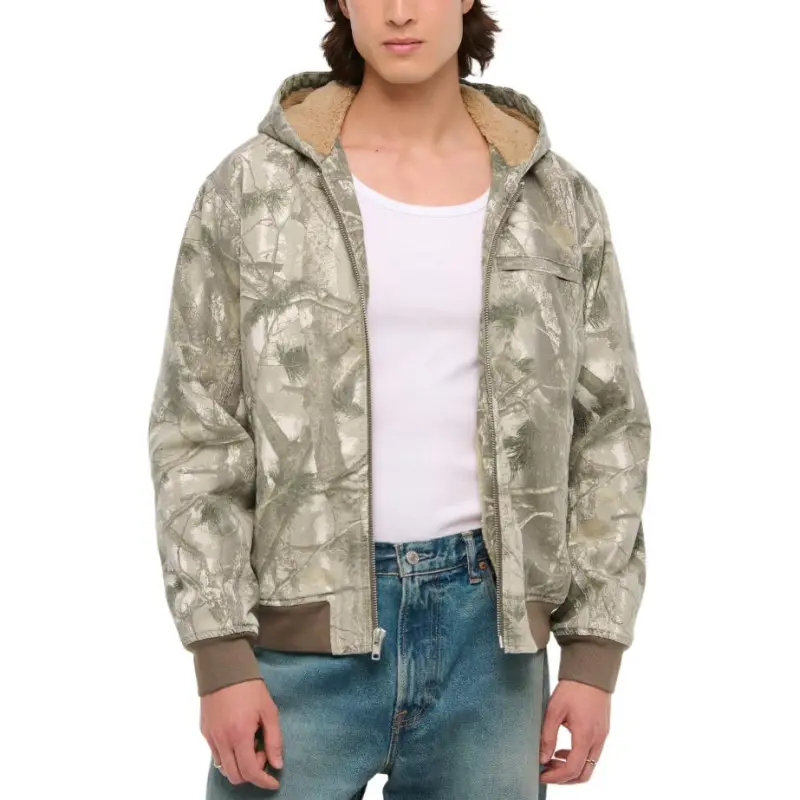Abercrombie＆Fitch Jackets Men Green-1