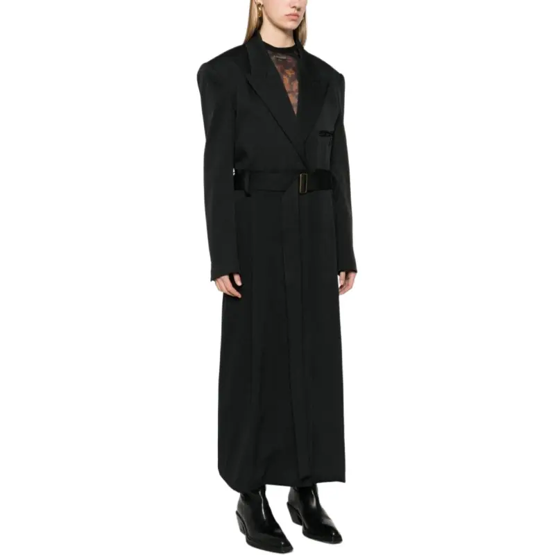 UMA WANG FW24 Coat Women's Black-2
