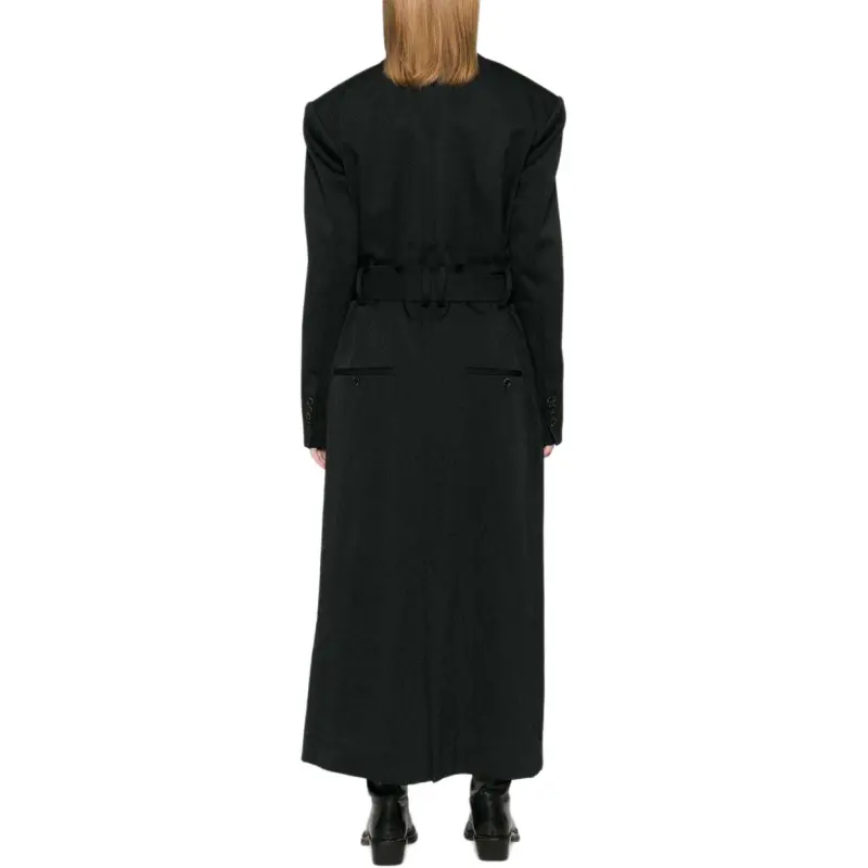 UMA WANG FW24 Coat Women's Black-3
