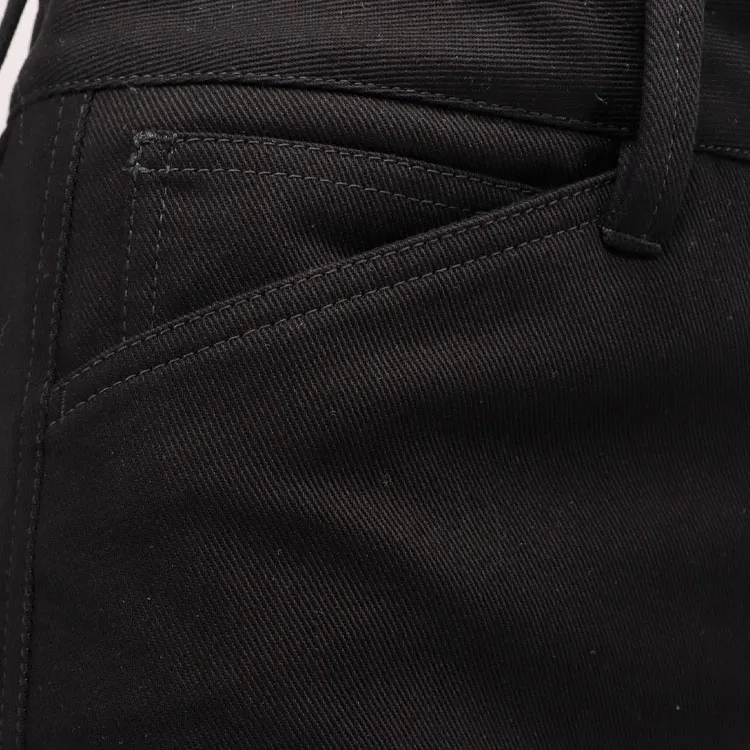 Lemaire 5 Pocket Twisted Pants 'Jet Black'-2