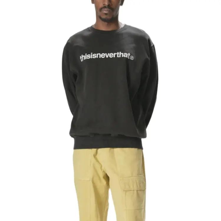 Thisisneverthat SS25 SS25 Sweatshirt Unisex Charcoal Gray-3
