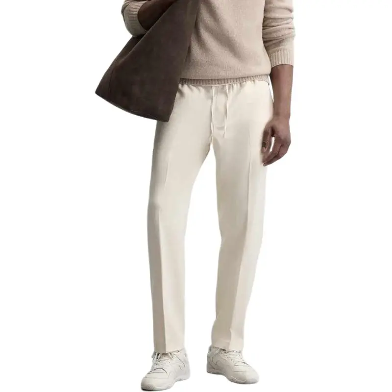 ZARA Casual Pants Men's Raw White-1