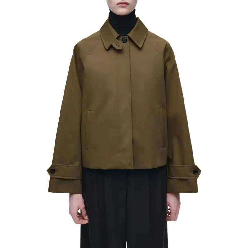 COS Jackets Coats Women's Khaki-1