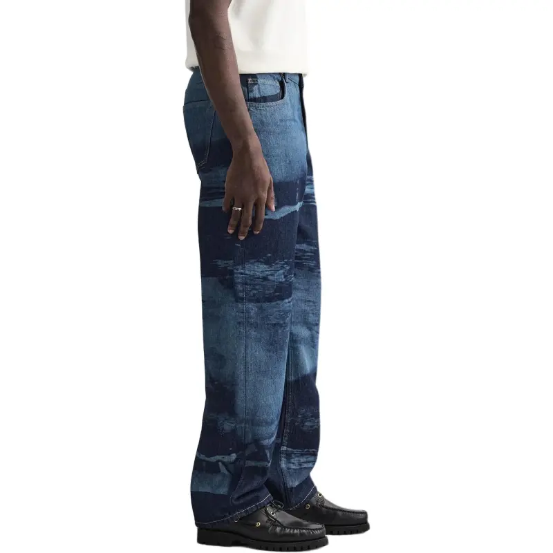 ZARA Jeans Men Blue-3