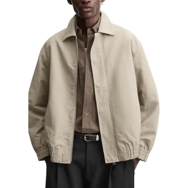 ZARA Jackets Coats Men's Light Gray-2