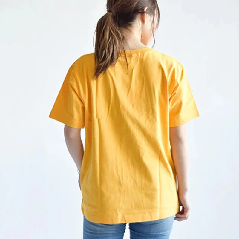Champion T Shirt Japan Version Unisex Yellow-2