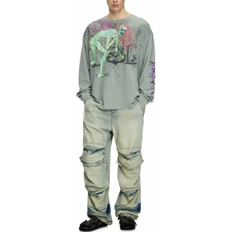 DIESEL T Boxt Ls R12 Long Sleeved T Shirt-2