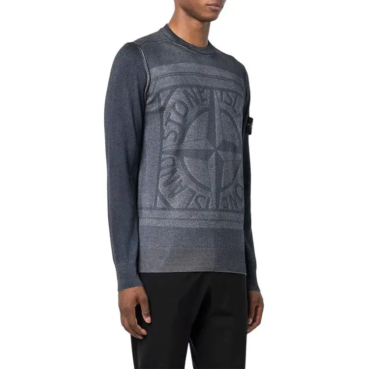 STONE ISLAND Sweaters Men Blue-2