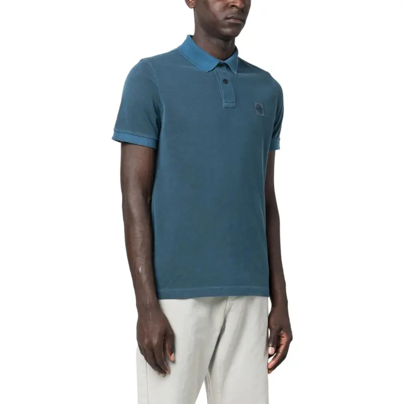 STONE ISLAND Polo Shirts Men Green-2