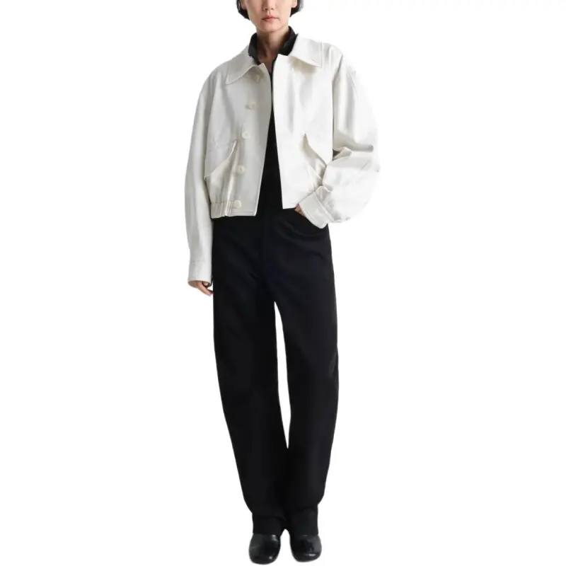Lemaire Short Blouson 'Creamy White'-1