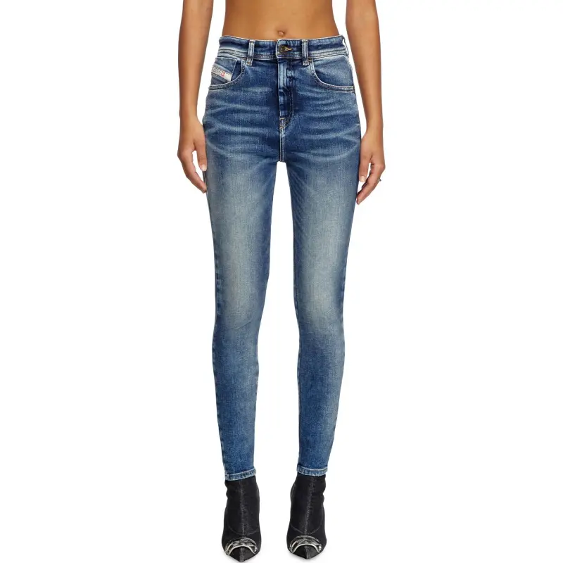 DIESEL 1984 Slandy High Skinny Jeans-2