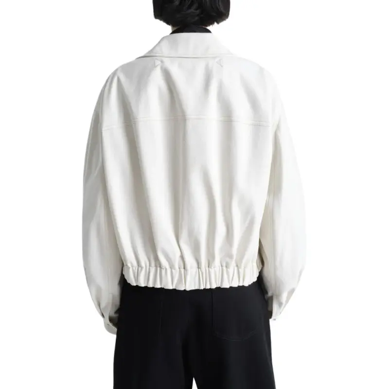 Lemaire Short Blouson 'Creamy White'-2