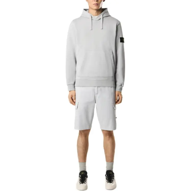 STONE ISLAND Compass Patch Drawstring Hoodie-2