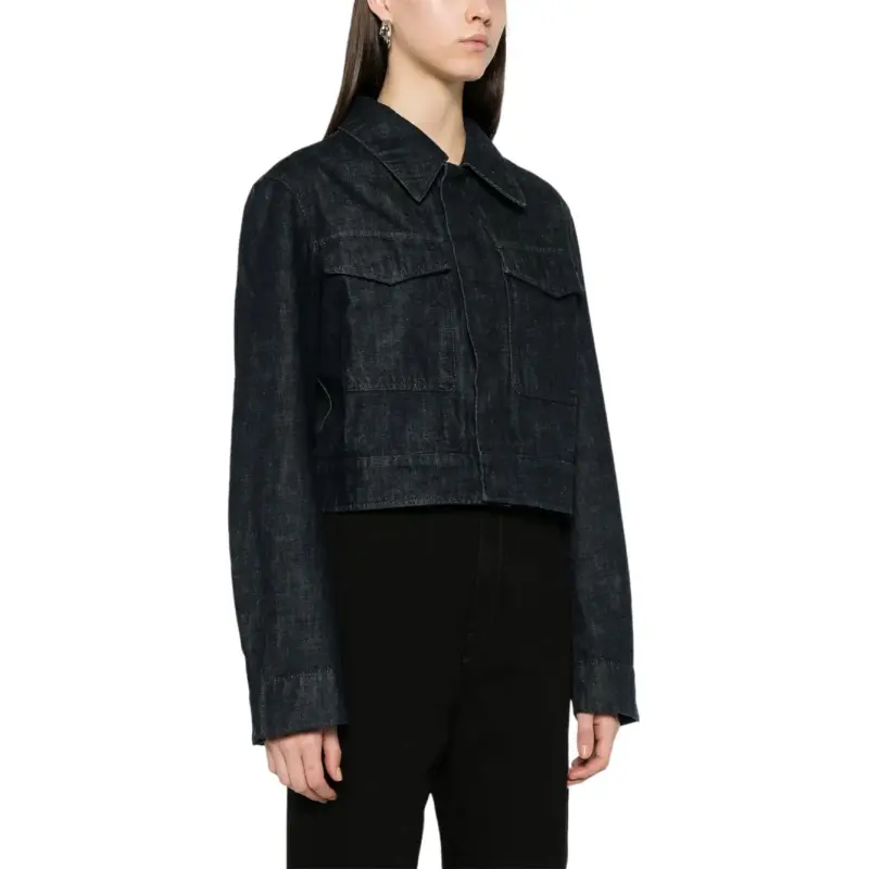 Lemaire Long Sleeved Cropped Jacket-1